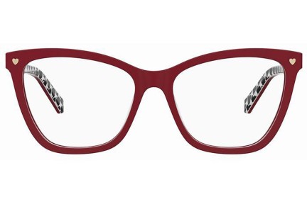 Ochelari Love Moschino MOL593 C9A Cat Eye Roșii