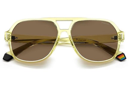 Ochelari de soare Polaroid PLD6193/S 6DX/SP Polarized Pilot Verzi