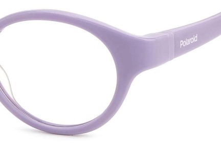 Ochelari Polaroid Junior PLDK007 789 Dreptunghiulari Violeți