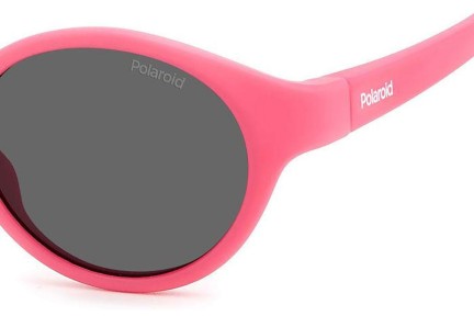 Ochelari de soare Polaroid Junior PLDK007/S MU1/M9 Polarized Ovali Roz