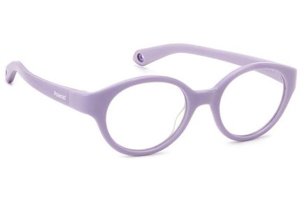 Ochelari Polaroid Junior PLDK007 789 Dreptunghiulari Violeți