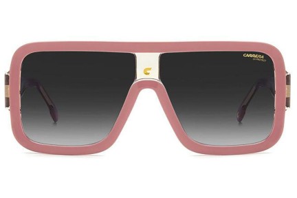 Ochelari de soare Carrera FLAGLAB14 3R7/9O Flat Top Roz