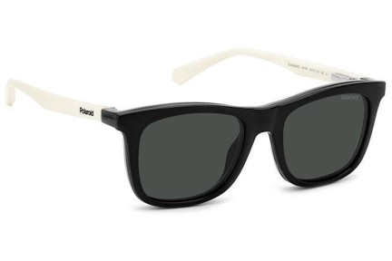 Ochelari Polaroid Junior PLD8055/CS 9HT/M9 Polarized Pătrați Negri