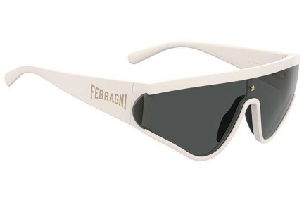 Ochelari de soare Chiara Ferragni CF7021/S VK6/IR Lentilă unică | Shield Albi