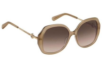 Ochelari de soare Marc Jacobs MARC581/S 10A/HA Cat Eye Bej