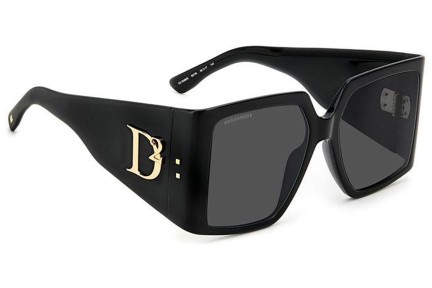 Ochelari de soare Dsquared2 D20096/S 807/IR Pătrați Negri