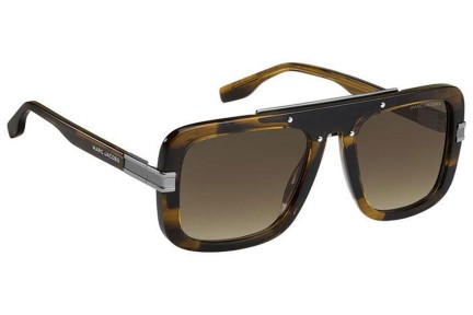 Ochelari de soare Marc Jacobs MARC670/S EX4/HA Flat Top Havana