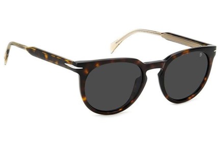 Ochelari de soare David Beckham DB1112/S 086/IR Rotunzi Havana