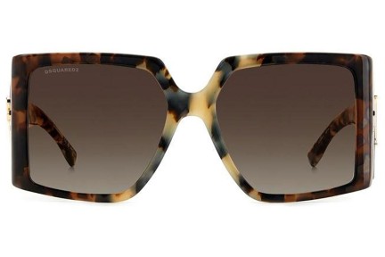 Ochelari de soare Dsquared2 D20096/S ACI/HA Pătrați Havana