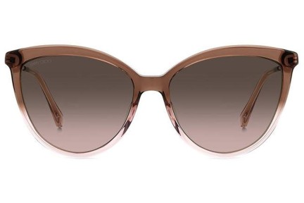 Ochelari de soare Jimmy Choo BELINDA/S 08M/HA Cat Eye Maro