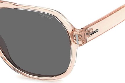 Ochelari de soare Polaroid PLD6193/S 35J/M9 Polarized Pilot Roz