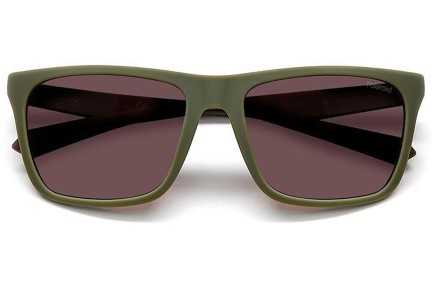 Ochelari de soare Polaroid PLD2141/S 0L9/KL Polarized Pătrați Verzi