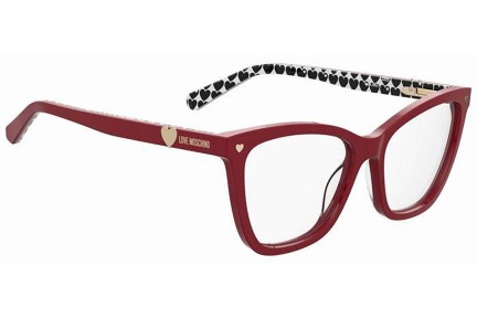 Ochelari Love Moschino MOL593 C9A Cat Eye Roșii