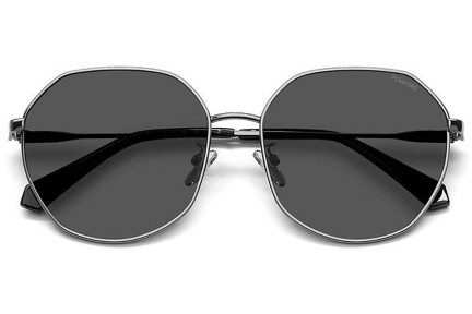 Ochelari de soare Polaroid PLD4140/G/S/X KB7/M9 Polarized Pătrați Argintii