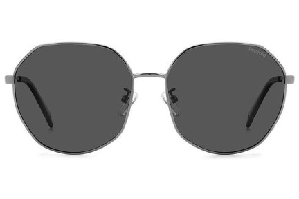 Ochelari de soare Polaroid PLD4140/G/S/X KB7/M9 Polarized Pătrați Argintii