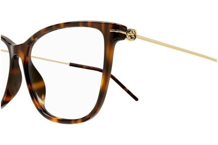 Ochelari Gucci GG1272O 002 Pătrați Havana