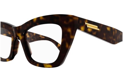 Ochelari Bottega Veneta BV1215O 002 Cat Eye Havana