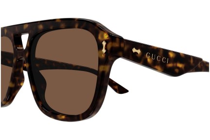 Ochelari de soare Gucci GG1263S 006 Pilot Havana