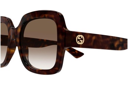 Ochelari de soare Gucci GG1337S 003 Pătrați Havana