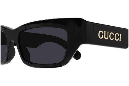 Ochelari de soare Gucci GG1296S 001 Dreptunghiulari Negri