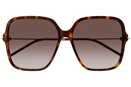 Ochelari de soare Gucci GG1267S 002 Oversize Havana