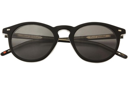 Ochelari de soare Christopher Cloos Paloma Coal Polarized Rotunzi Negri