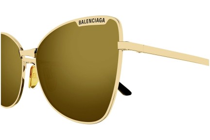 Ochelari de soare Balenciaga BB0278S 004 Cat Eye Aurii