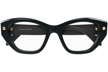 Ochelari Alexander McQueen AM0410O 001 Rotunzi Negri