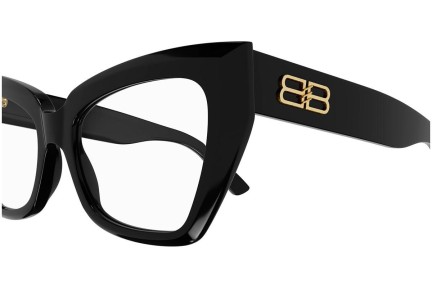 Ochelari Balenciaga BB0275O 001 Pătrați Negri