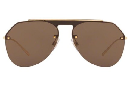 Ochelari de soare Dolce & Gabbana DG2213 02/73 Pilot Aurii