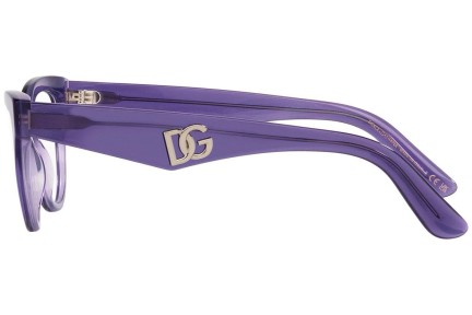 Ochelari Dolce & Gabbana DG3372 3407 Cat Eye Violeți