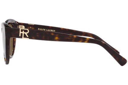 Ochelari de soare Ralph Lauren The Betty RL8213 500373 Cat Eye Havana