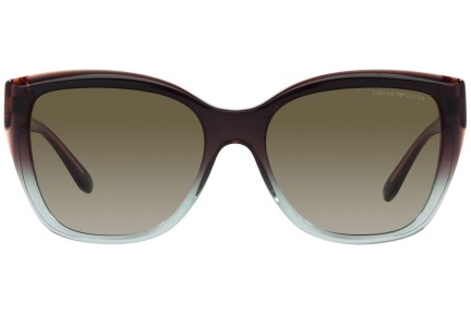 Ochelari de soare Emporio Armani EA4198 59898E Cat Eye Maro