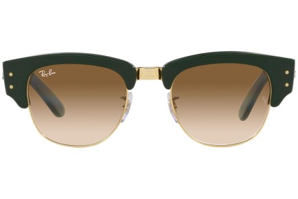 Ochelari de soare Ray-Ban Mega Clubmaster RB0316S 136851 Browline Verzi