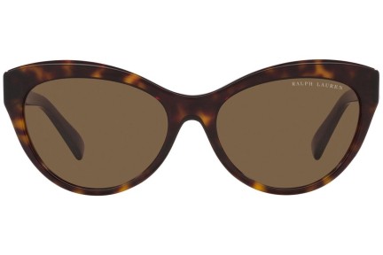 Ochelari de soare Ralph Lauren The Betty RL8213 500373 Cat Eye Havana