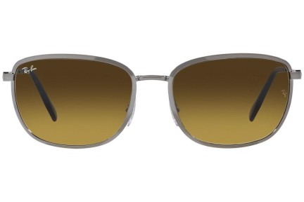 Ochelari de soare Ray-Ban RB3705 916785 Dreptunghiulari Argintii