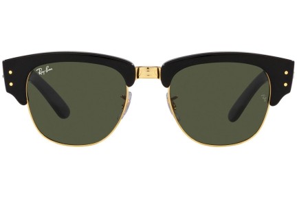 Ochelari de soare Ray-Ban Mega Clubmaster RB0316S 901/31 Browline Negri