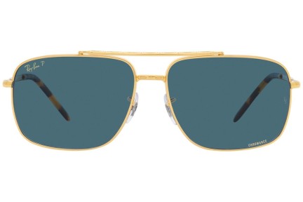 Ochelari de soare Ray-Ban RB3796 9196S2 Polarized Pilot Aurii