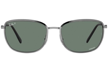 Ochelari de soare Ray-Ban RB3705 004/O9 Dreptunghiulari Argintii