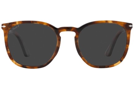 Ochelari de soare Persol PO3316S 110248 Polarized Pătrați Havana