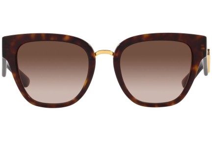 Ochelari de soare Dolce & Gabbana DG4437 502/13 Cat Eye Havana