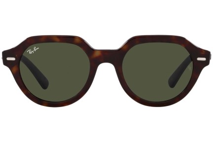 Ochelari de soare Ray-Ban Gina RB4399 902/31 Pătrați Havana