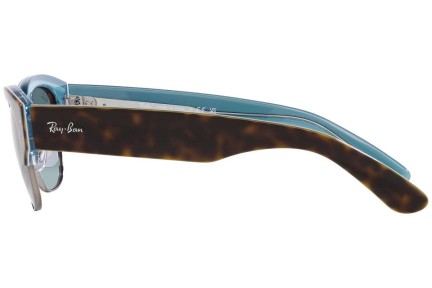 Ochelari de soare Ray-Ban Mega Clubmaster RB0316S 13163M Browline Havana