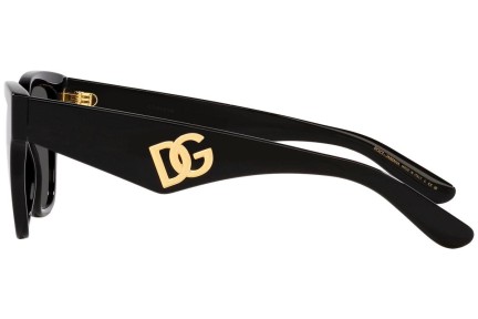 Ochelari de soare Dolce & Gabbana DG4437 501/87 Cat Eye Negri