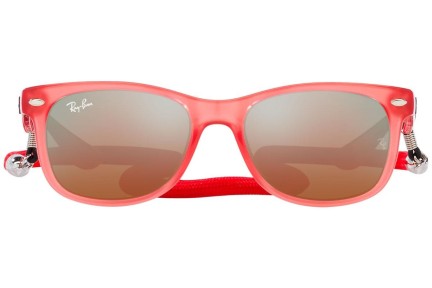 Ochelari de soare Ray-Ban Junior New Wayfarer Junior RJ9052S 7145A8 Pătrați Roz