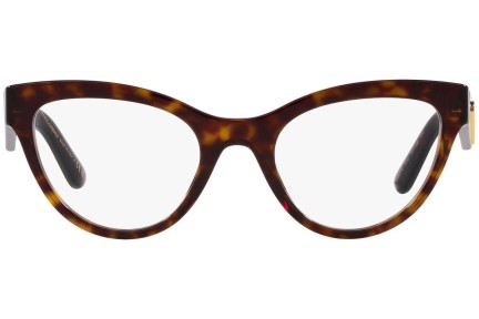 Ochelari Dolce & Gabbana DG3372 502 Cat Eye Havana