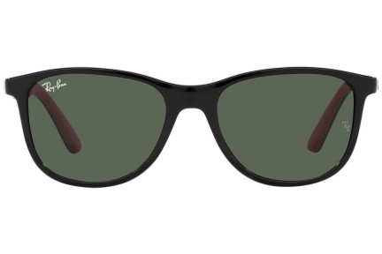 Ochelari de soare Ray-Ban Junior RJ9077S 713171 Pătrați Negri