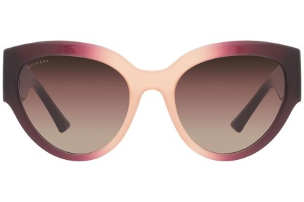 Ochelari de soare Bvlgari BV8258 5524E2 Cat Eye Multicolor