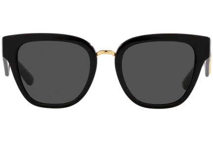 Ochelari de soare Dolce & Gabbana DG4437 501/87 Cat Eye Negri