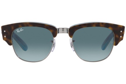 Ochelari de soare Ray-Ban Mega Clubmaster RB0316S 13163M Browline Havana